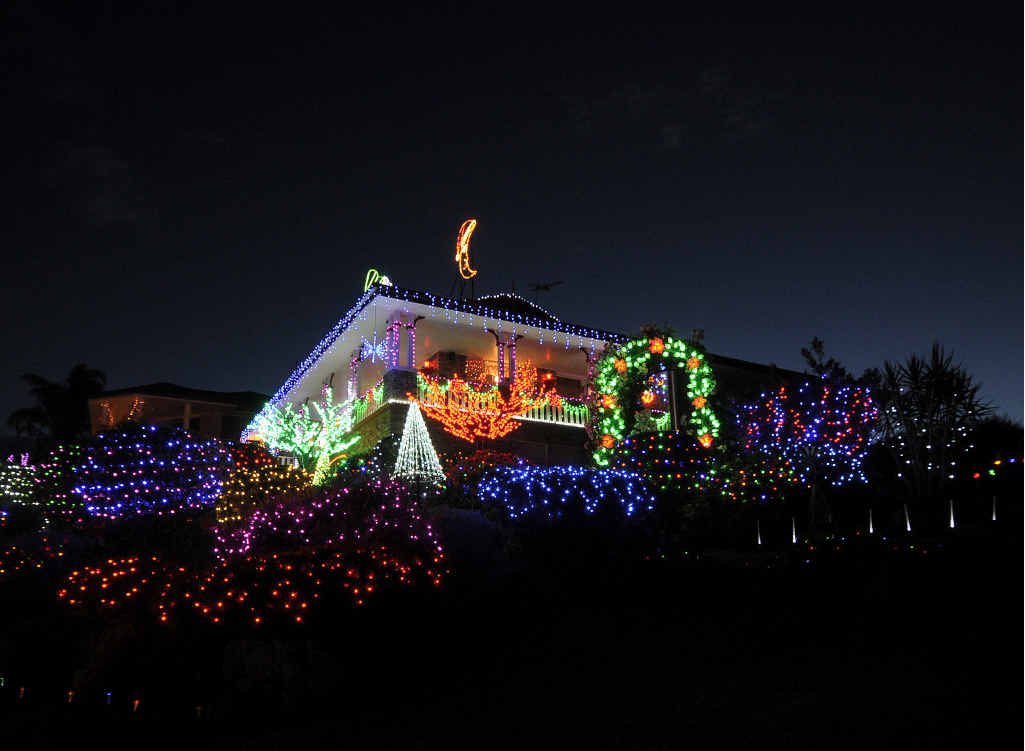 FUTURE UNCERTAIN: Trinity Drive Christmas Lights at Val Stuckey’s house. FUTURE UNCERTAIN: Trinity Drive Christmas Lights at Val Stuckey’s house.